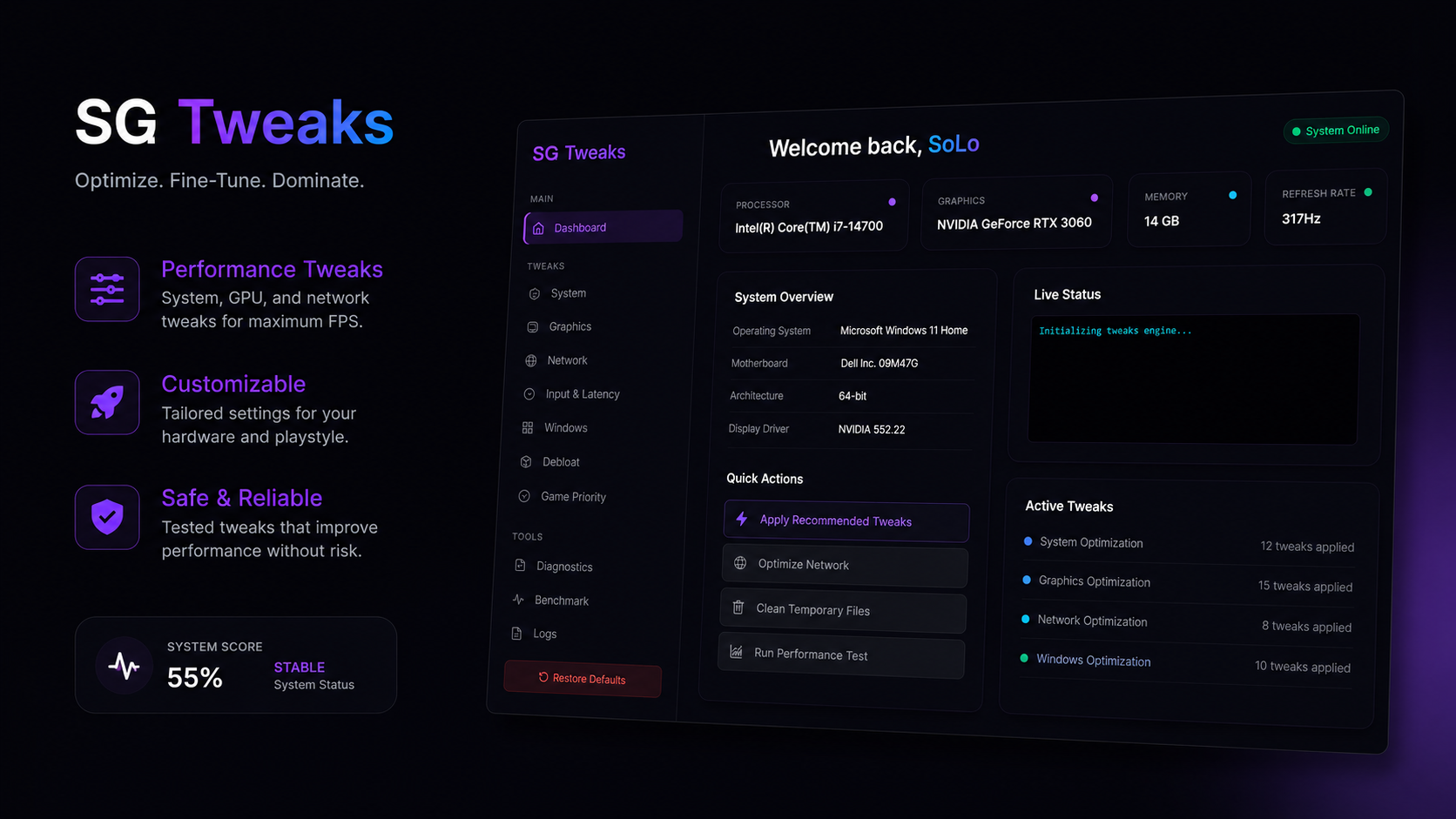 PC Tweaks